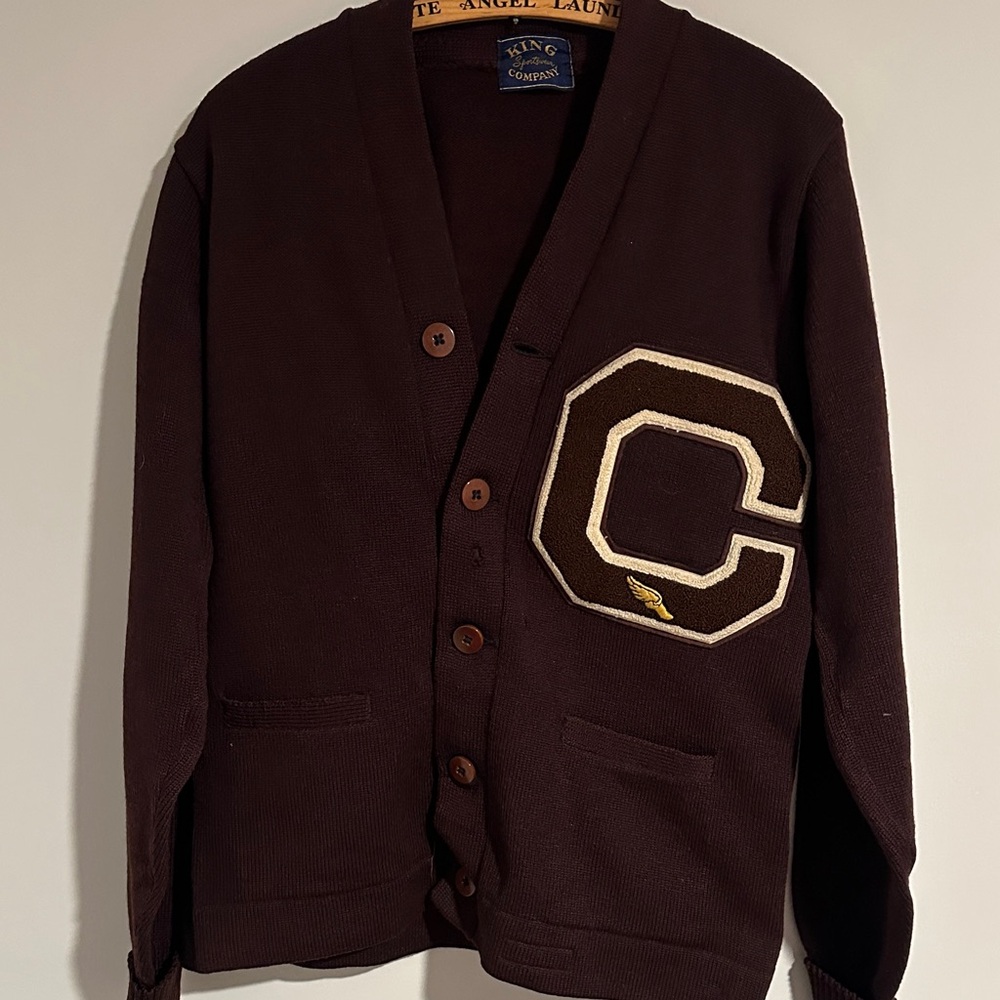 Vintage King Sportswear Co Letterman Sweater